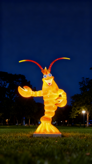 玻璃鋼龍蝦雕塑 (17)