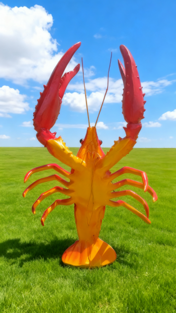 玻璃鋼龍蝦雕塑 (19)