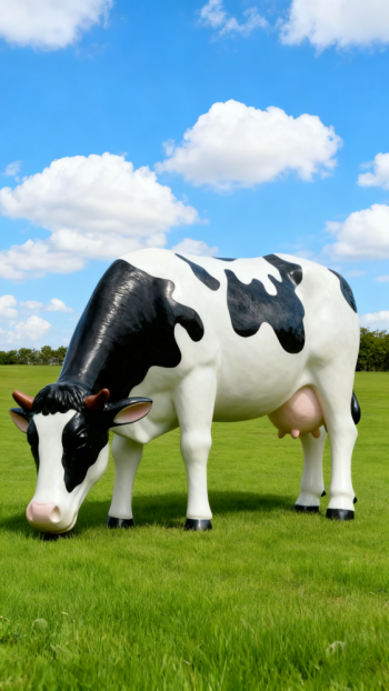 玻璃鋼奶牛雕塑 (18)
