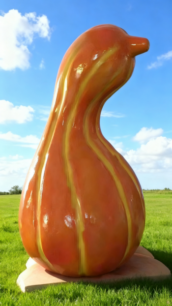 玻璃鋼南瓜雕塑 (8)