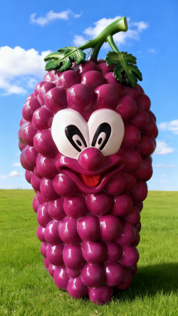 玻璃鋼葡萄雕塑 (12)