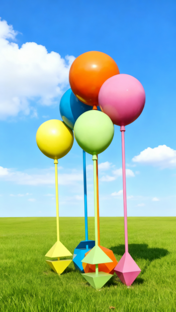 玻璃鋼氣球雕塑 (9)