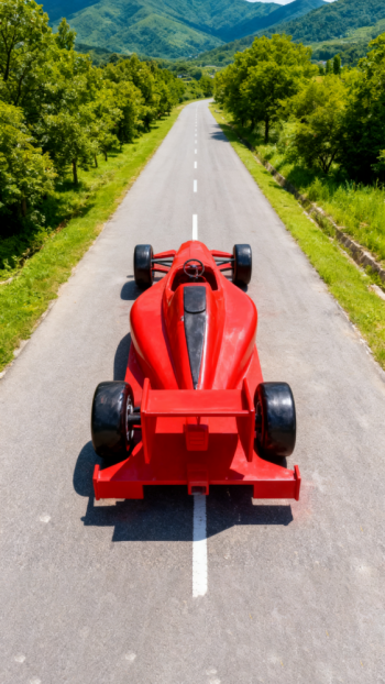 玻璃鋼汽車(chē)雕塑 (6)