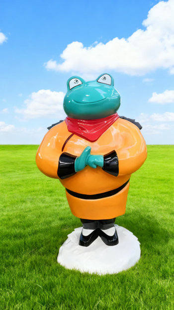 玻璃鋼青蛙雕塑 (15)