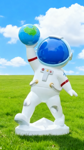 玻璃鋼太空人雕塑 (5)