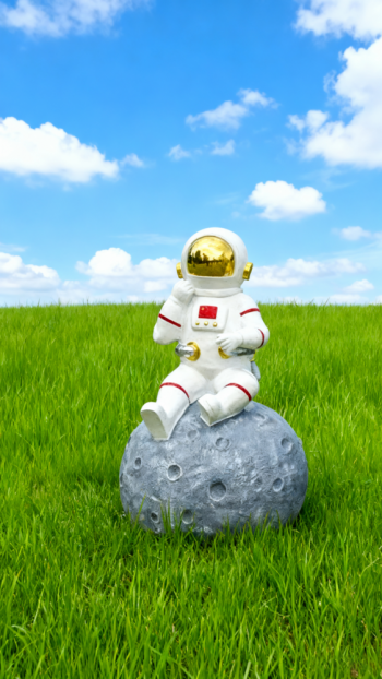 玻璃鋼太空人雕塑 (22)