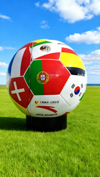 玻璃鋼足球雕塑 (6)