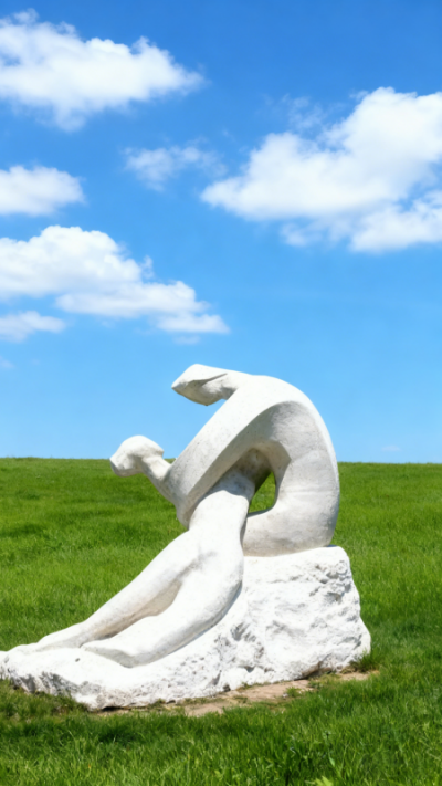 情侶人物雕塑 (9)