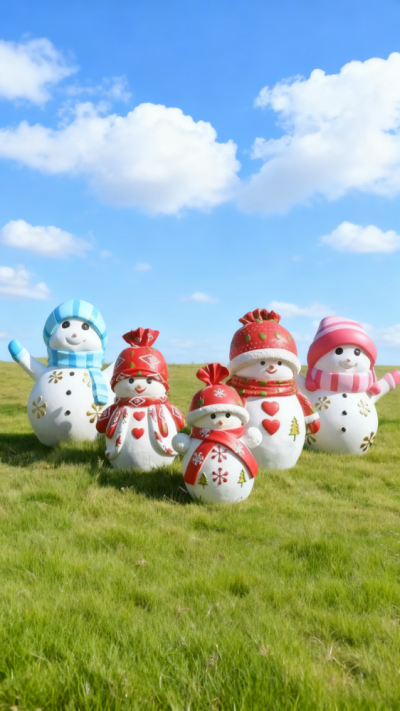 圣誕主題雕塑 (4)