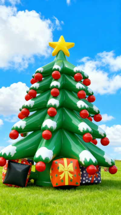 玻璃鋼圣誕樹美陳裝飾雕塑