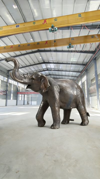 銅雕大象 (4)