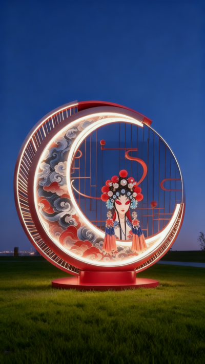 戲曲主題雕塑 (14)