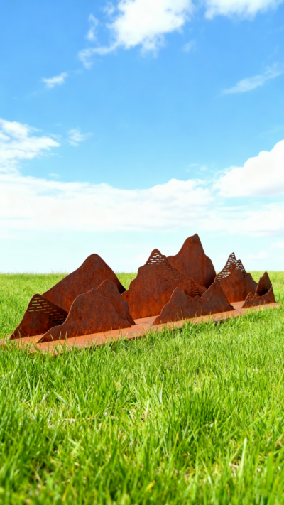 耐候鋼不銹鋼假山雕塑擺件