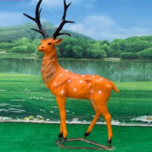 梅花鹿1 玻璃鋼