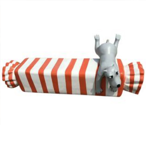 糖果長(zhǎng)凳子坐凳 板凳 玻璃鋼