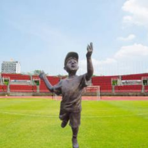 仿銅運(yùn)動(dòng)人 玻璃鋼體育運(yùn)動(dòng)人物