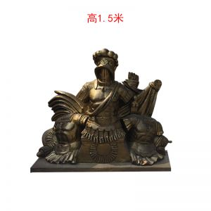 西方人玻璃鋼仿銅