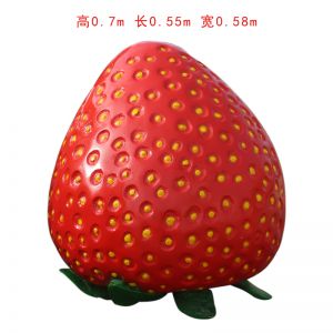 草莓仿真水果玻璃鋼