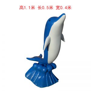 海豚海洋動物玻璃鋼