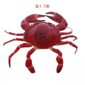 仿真螃蟹玻璃鋼