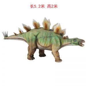 玻璃鋼劍龍侏羅紀主題動物