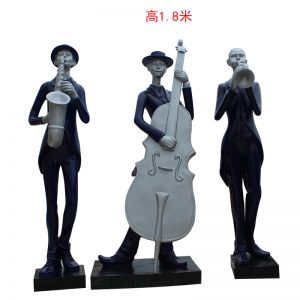 玻璃鋼抽象音樂(lè)人物