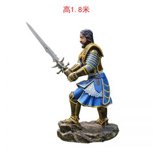 玻璃鋼魔獸世界游戲人物