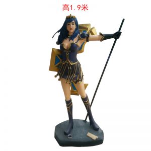 英雄聯(lián)盟戰(zhàn)爭(zhēng)女神玻璃鋼