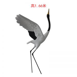 仿真仙鶴玻璃鋼